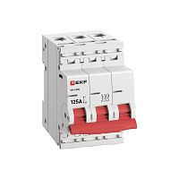 Выкл. нагрузки ВН-125N 3P 125А PROXIMA EKF | код S1253125 | EKF