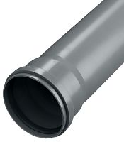 Труба канализационная OPTIMA 110 х 1000 мм стенка 2.2 (211100100) | код 00000015749 | Valfex