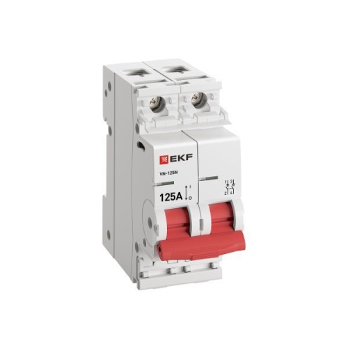 Выключатель нагрузки ВН-125N 2Р 125А PROXIMA EKF | код S1252125 | EKF фото 3