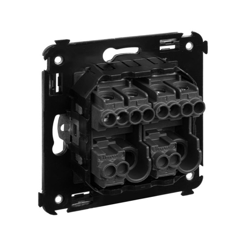 Кнопка 2-кл. СП Avanti "Черный матовый" | код. 4412154 | DKC фото 4