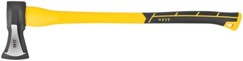 "Топор-колун ""ушастый"" кованый, фиберглассовая длинная ручка 800 мм, 2000 гр." | код 46174 | FIT фото 6 "Топор-колун ""ушастый"" кованый, фиберглассовая длинная ручка 800 мм, 2000 гр." | код 46174 | FIT фото 6