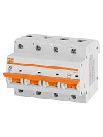 Авт. выкл. ВА47-100 4Р 6А 10кА х-ка D TDM | код SQ0207-0143 | TDM