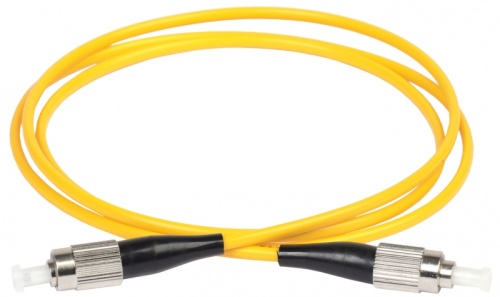 Оптический патч-корд, SM, 9/125 (OS2), FC/UPC-FC/UPC,(Simplex),7м | код FPC09-FCU-FCU-C1L-7M | ITK by IEK