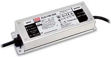 Источник питания AC-DC, 96Вт, IP65, вход 100…305В AC, 47…63Гц/142…431В DC, ККМ, выход 12...24В/4А, изоляция 3750В AC, в кожухе 199х63х35,5мм, -40…+70С, рег. выхода | код ELG-100-24A | MeanWell