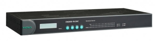 Сервер CN2650I-8-2AC 8 ports RS-232/422/485 server with DB9, Dual 100-240VAC input with adapter with 2 KV | код 00-06005083 | MOXA