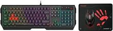 Клавиатура + мышь A4Tech Bloody B1700 клав:черный мышь:черный USB LED (B1700 (B140N + ES7 + BP-50M)) | код 1836734 | A4TECH