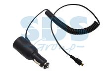 Автозарядка с индикатором microUSB (АЗУ) (5 V, 2000 mA) шнур спираль до 2 м REXANT | код 16-0243 | REXANT