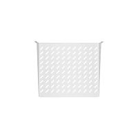 Полка фронтальная 19д 2U глубиной 400мм крепеж в комплекте серая | код TLK-SHFR-400-GY | TLK