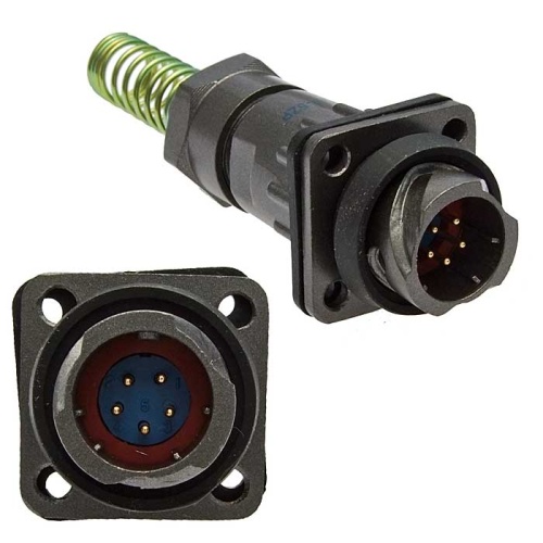 Быстроразъёмный разъём SZC FQ14-5pin, ZPJ-8 | код 107052 | SZC