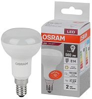 Лампа светодиодная LED 7 Вт E14 3000К 560Лм гриб 220 В (замена 60Вт) | код 4058075581661 | LEDVANCE
