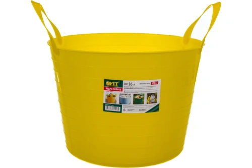 Ведро гибкое пластиковое 16 л | код 67847 | FIT РОС