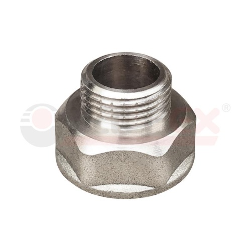 Переходник с никелевым покрытием ВН 1'x1/2' | код VF.592.N.100.012 | VALFEX-T