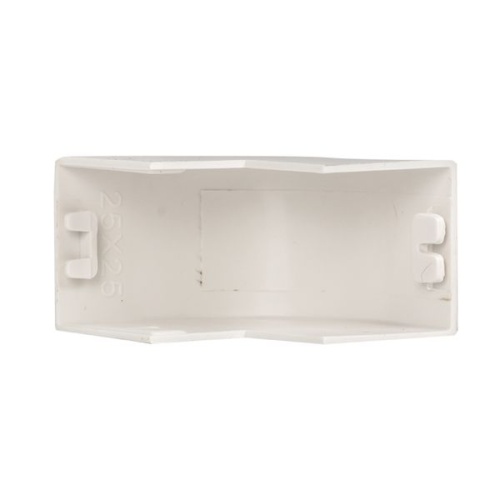 Угол внешний (25х25) (4 шт) белый-Plast | код obw-25-25x4 | EKF фото 5