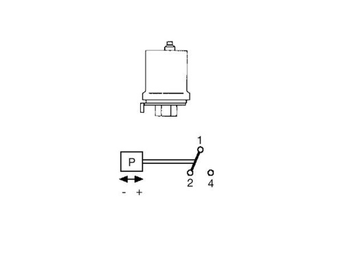 Реле давления Pressure switch FF4-8 DAY 0,5-8bar | код 00ID8953 | Grundfos