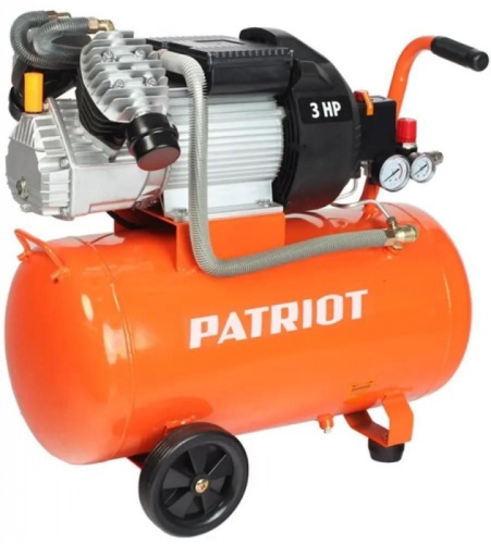 Компрессор поршневой Patriot VX 50-402 масляный 400л/мин 50л 2200Вт оранжевый/черный | код 1187390 | PATRIOT
