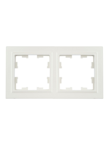 BRITE Рамка 2-местная РУ-2-БрЖ жемчуг | код BR-M22-K36 | IEK фото 4