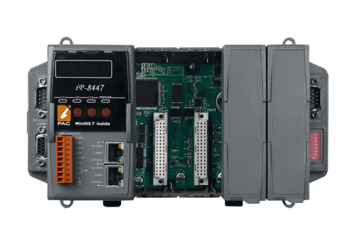 iP-8447 CR 4 slots Faster CPU (80 MHz) Dual Ethernet ISaGRAF PAC 80186, 80MHz, 10/100 Mbps | код 00-06018216 | ICP DAS