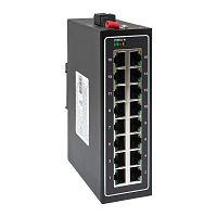 Промышленный неуправляемый коммутатор U-16T, 16 портов 10/100Base-T(X) RJ45, монтаж на динрейку TSX EKF | код TSX-U-16T | EKF