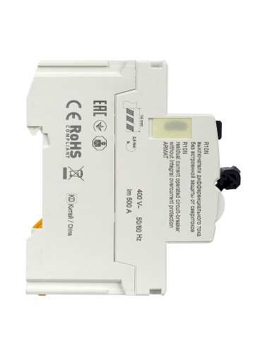 ARMAT Выключатель дифференциального тока R10N 4P 25А 30мА тип A | код AR-R10N-4-025A030 | IEK фото 7 ARMAT Выключатель дифференциального тока R10N 4P 25А 30мА тип A | код AR-R10N-4-025A030 | IEK фото 7