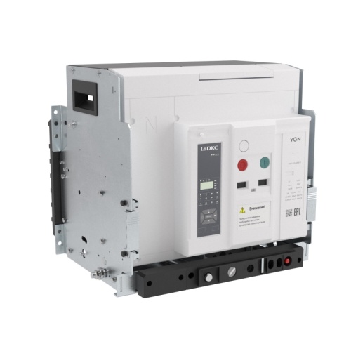 Воздушный автоматический выключатель YON pro ANX16H 4P 1600 А 85 кА, расцепитель ETA, выкатной, горизонтальное/вертикальное подключе | код ANX16HN4DH522200K | DKC