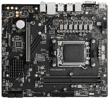 Материнская плата MSI PRO B650M-B SocketAM5 AMD B650 2xDDR5 mATX AC`97 8ch(7.1) 2.5Gg RAID+VGA+HDMI | код 2006591 | MSI