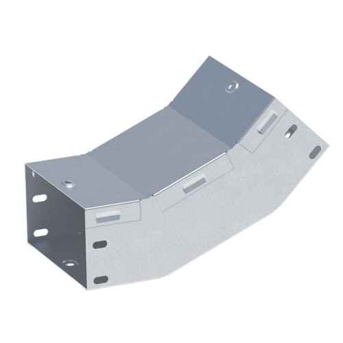 Угол 45 град. вертикальный внутренний 80x600 мм INOX EKF | код vi4580600-INOX | EKF