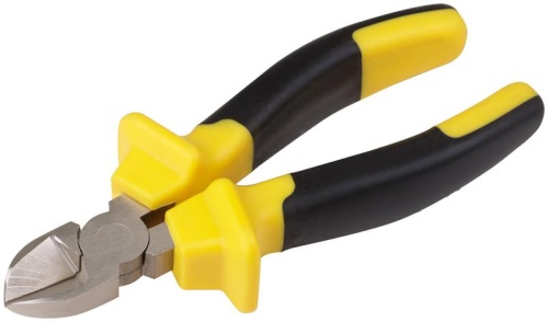 Бокорезы ''Старт'', черно-желтые прорезиненные ручки, хром-никелевое покрытие 165 мм | код 49951 | FIT