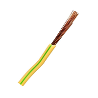 Провод силовой ПуГП нг(А)HF 1х2.5 желто-зеленый ТРТС | код БП-00012781 | ЭлПром