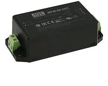 Источник питания AC-DC, 65Вт, вход 80…264В AC, 47…63Гц / 113…370В DC, выход 12В/5420мА, КПД 92.5%, ток утечки <100мкА/264В AC, изоляция 4000В AC, в корпусе 109х52х33.5мм, -30…+80С, клем. колодка | код MPM-65-12ST | MeanWell