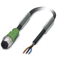 Кабель для датчика / исполнительного элемента SAC-3P-M12MS/3,0-PUR | код 1668027 | PHOENIX CONTACT