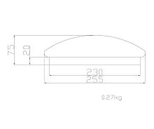 Светильник светодиодный LBS-8518 18Вт 4500К звезды Ultraflash 15156