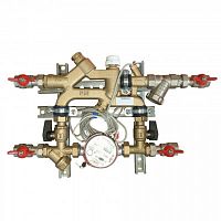 Квартирная станция VALTEC, т/сч, RS-485, обр.труб, 1,5 куб.м/час. (прав) | код. VT.CM.15.RSR | VALTEC