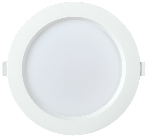 Светильник светодиодный ДВО 1703 круг 18Вт 6500K IP40 белый | код LDVO0-1703-18-6500-K01 | IEK