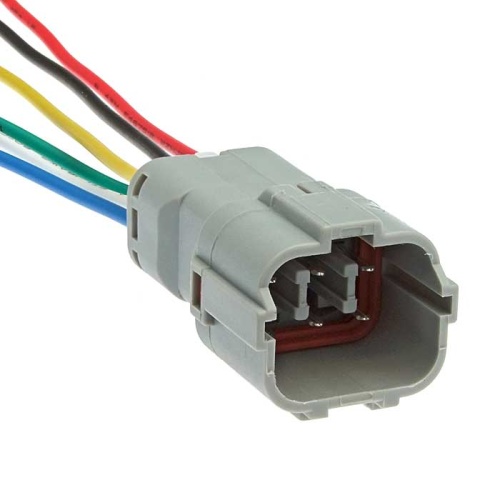 Разъём авт. соединитель RUICHI DJ7061-1.8-11 (18AWG 200 мм), 12/ 24 (DC) В | код 99773 | Ruichi