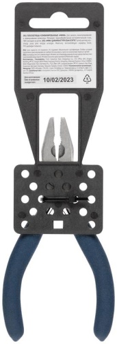 Плоскогубцы комбинированные "мини" синие ручки 120мм FIT 51125 фото 4