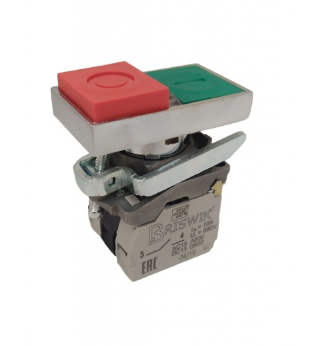 Выключатель Briswik КМЕ 9104м -ЛС 24В зел-красн IP40 УХЛ3 10А 0но+4нз | код aD-GC-0Ai-3645 | Briswik Выключатель Briswik КМЕ 9104м -ЛС 24В зел-красн IP40 УХЛ3 10А 0но+4нз | код aD-GC-0Ai-3645 | Briswik