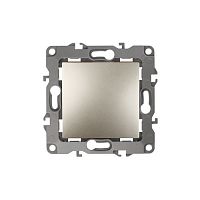 Переключатель, 10АХ-250В, Эра12, шампань,12-1103-04 | код Б0014642 | ЭРА