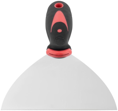 Шпатель 5дюйм (125мм) прорезиненная ручка нерж. сталь КУРС 06707 фото 5 Шпатель 5дюйм (125мм) прорезиненная ручка нерж. сталь КУРС 06707 фото 5