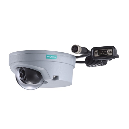 Камера VPort 06-2L36M EN50155,FHD,H.264/MJPEG IP camera,DB9 connector,1 audio input, 12/24VDC, 3.6mm Lens,-25 to55 C | код 00-06104618 | MOXA
