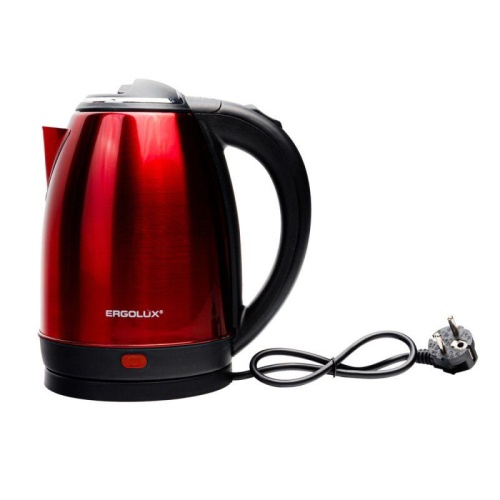 Чайник ELX-KS05-C04 1.8л 220-240В 1600Вт нерж.сталь красн. ПРОМО Ergolux 14926 фото 8