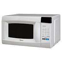 Микроволновая печь MIDEA EM720CKE объем 20 л, мощность 700 Вт, сенсорное управление, дисплей, белая | код 454275 | MIDEA