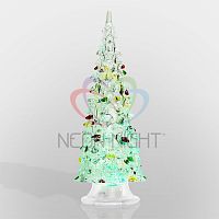 Фигура домашняя светодиодная Елочка 20см RGB | код 513-023 | Neon-Night