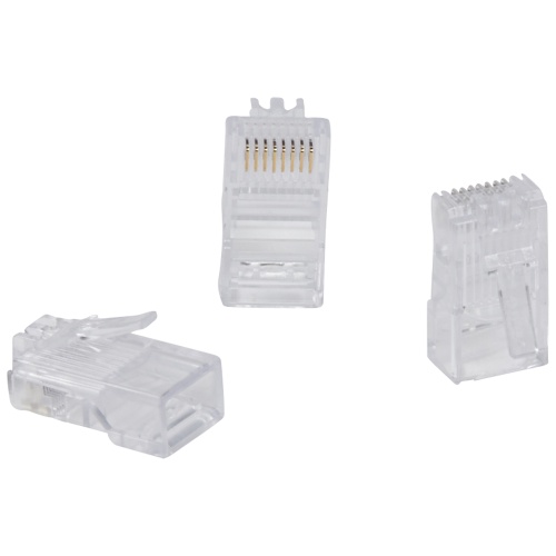 Вилка RJ 45 кат. 5е - 8 контактов - ширина 11,7 мм | код 051703 | Legrand