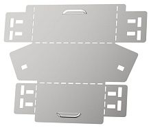 ESCA 3 Поворот 45град 80х80-0,6 IEK | код ES3-PG-45-080-080-06 | IEK