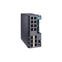 Коммутатор EDS-4014-4GS-2QGS-LV Managed Gigabit Ethernet switch with 8 10/100BaseT(X) ports, 4 100/1000BaseSFP ports, 2 1000/2500BaseSFP ports, dual power inputs 12/24/48 VDC, t: -10/60 | код 00-06142040 | MOXA