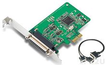 Плата CP-132EL-DB9M 2 Port PCIe Board, w/ DB9M Cable, RS-422/485, Low Profile | код 00-06011862 | MOXA