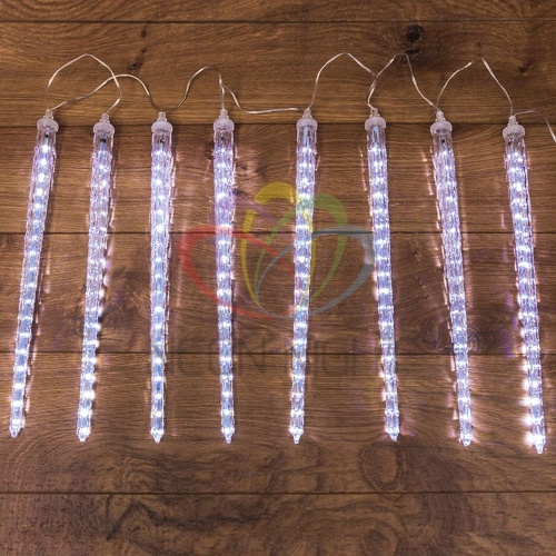 Гирлянда светодиодная "Сосульки" 8 штук х 50см 300LED | код 256-415 | Neon-Night