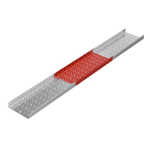 Лоток перфорированный 80х400 L6000 1.2мм "Быстрый монтаж ПЛЮС" КМ PL14053 фото 3 Лоток перфорированный 80х400 L6000 1.2мм "Быстрый монтаж ПЛЮС" КМ PL14053 фото 3