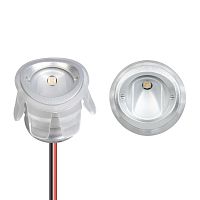 Светильник ALT-LODESTAR-HANDRAIL-R27-1.5W Warm3000 GR 30х60deg 12-24В 1.5Вт 3000К IP67 ландшафтный метал. Arlight 045490