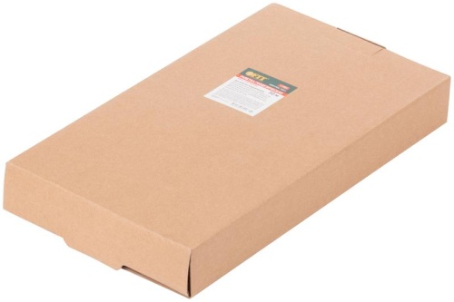 Рулетка геодезическая, стальная лента, желтый открытый пластиковый корпус, прорезиненная ручка 30 м | код 17802 | FIT фото 3